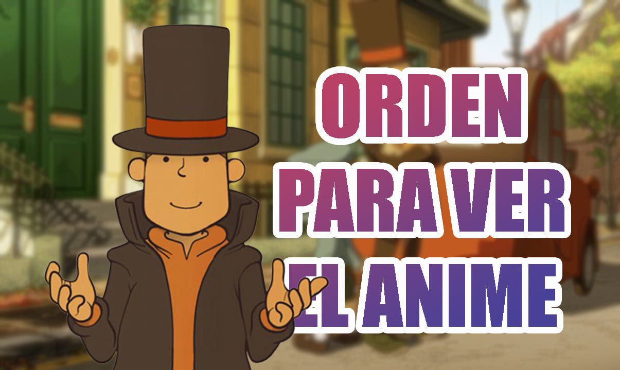 Professor Layton: Order and where to watch your anime and movie