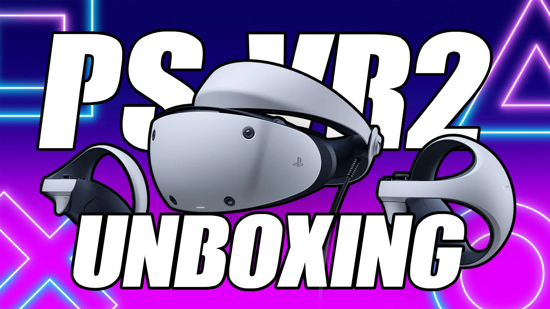 PS VR2 unboxing: that’s all the box includes