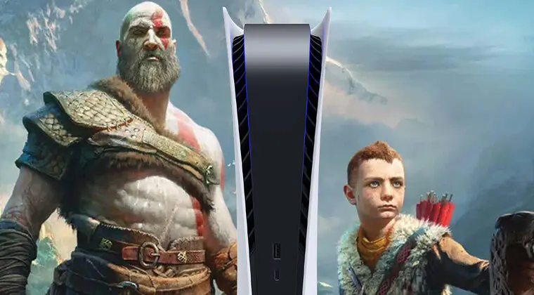 Imagen de Una artista pinta su PS5 para convertirla en una edición de God of War increíble