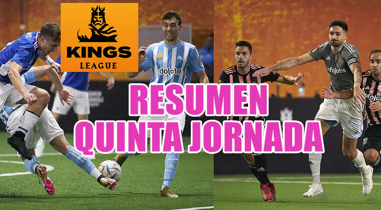 Imagen de Kings League Jornada 5: Clasificación, goles con vídeo, ganadores y penaltis de presidentes