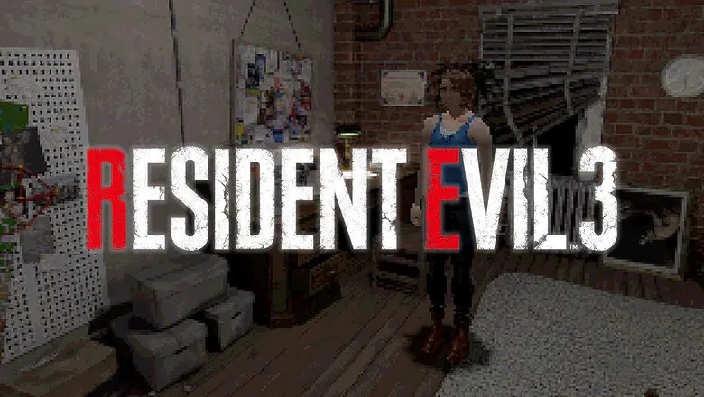 resident evil 3 ps1 demake