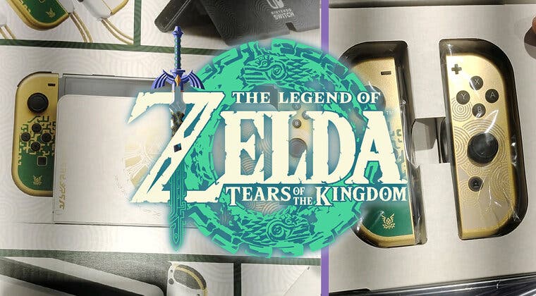 Imagen de Fecha de RESERVA de Nintendo Switch OLED edición Zelda: Tears of the Kingdom FILTRADA