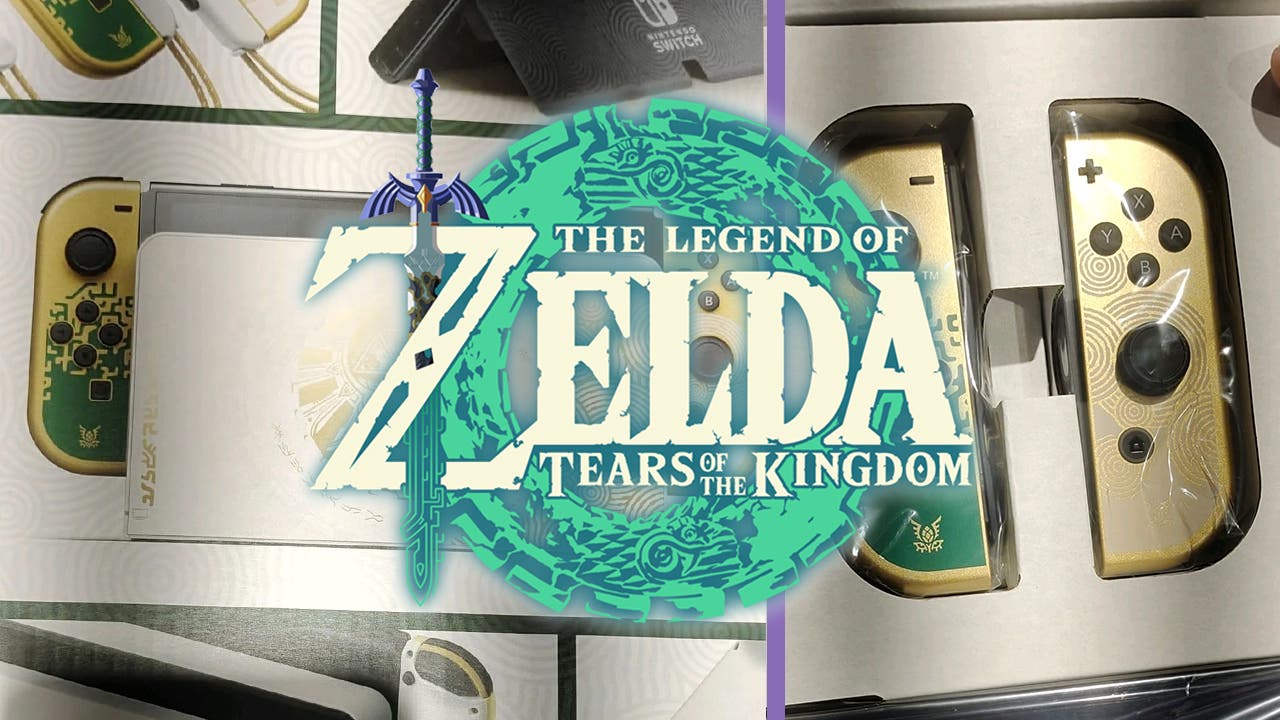 Nintendo Switch OLED Edition Zelda: Tears of the Kingdom LEAKED PRE-ORDER DATE
