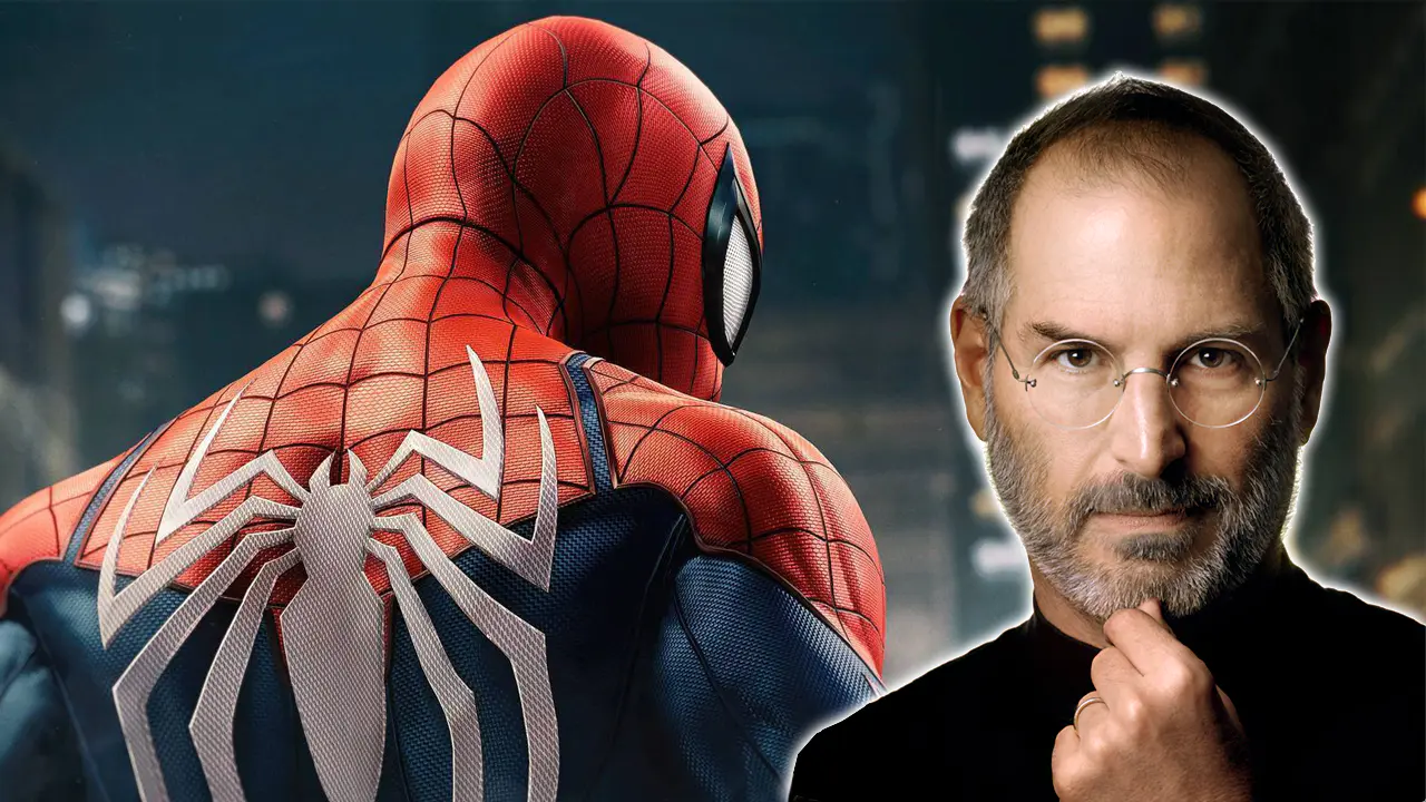 spider-man steve jobs referencia
