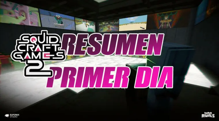 Imagen de Squid Craft Games 2: Resumen y muertes del primer día