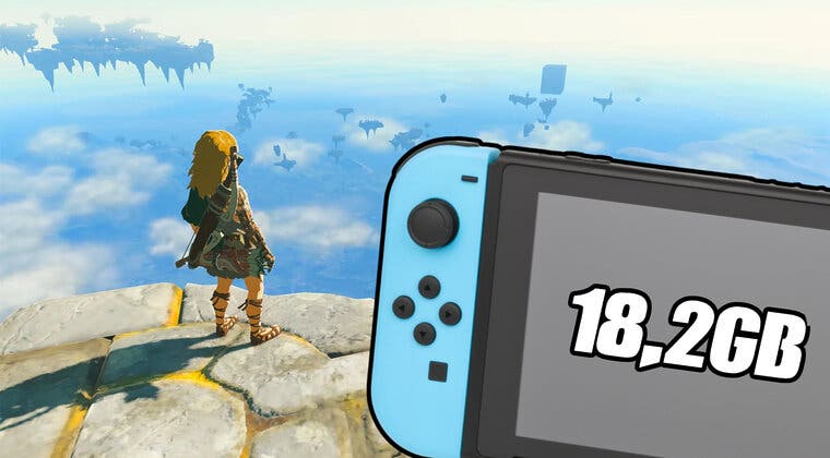 Imagen de Zelda: Tears of the Kingdom es el juego exclusivo más grande en tamaño en GB de Nintendo Switch