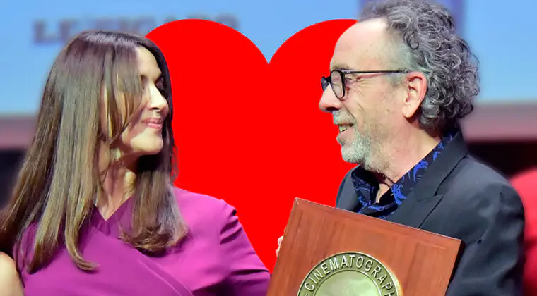 Imagen de Tim Burton y Monica Bellucci, la pareja que no te hubieras esperado