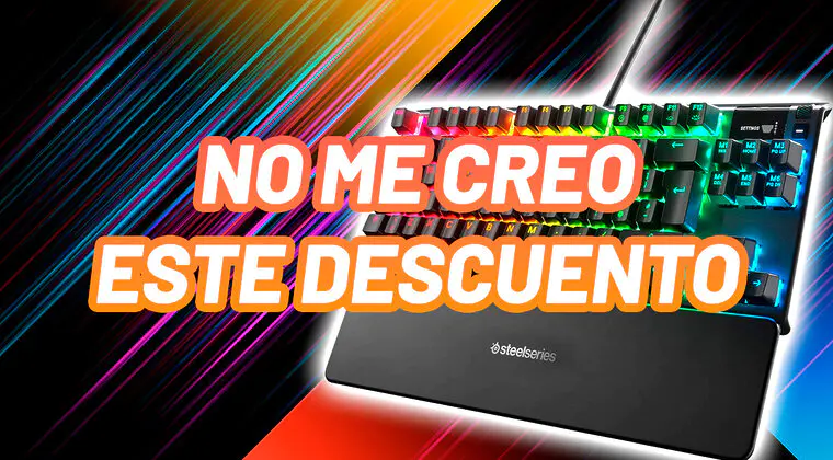 Imagen de No me creo el pedazo de precio que tiene este teclado de SteelSeries en Amazon: aprovéchate de la gran rebaja
