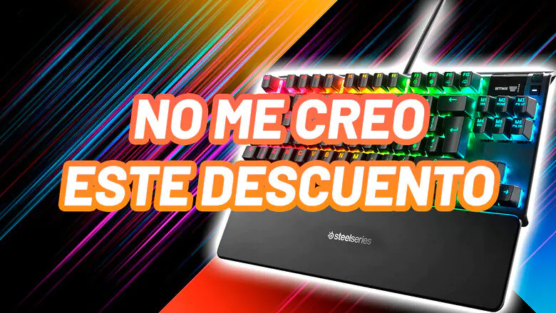 Teclado SteelSeries con descuento
