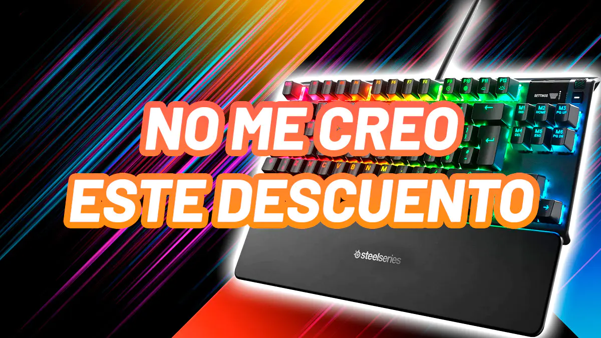 Teclado SteelSeries con descuento