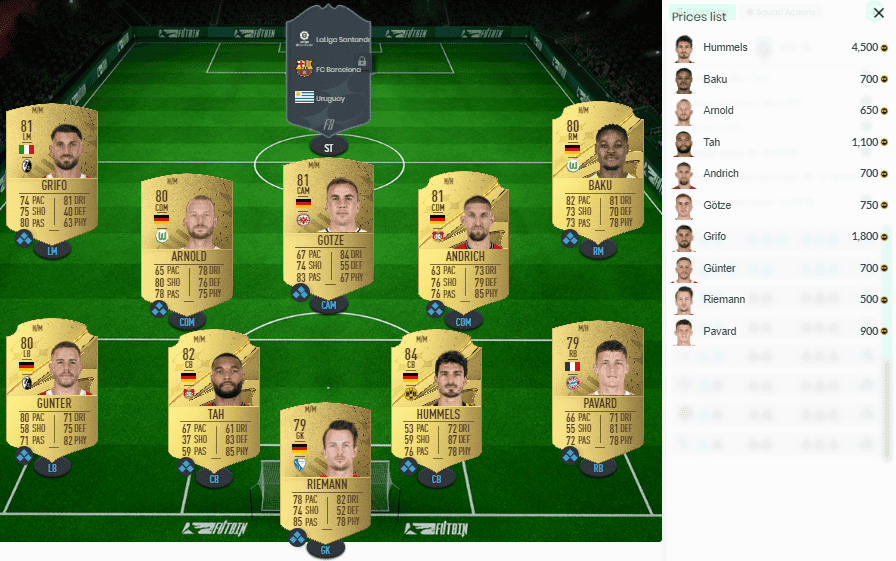 FIFA 23 Ultimate Team SBC FUT 16