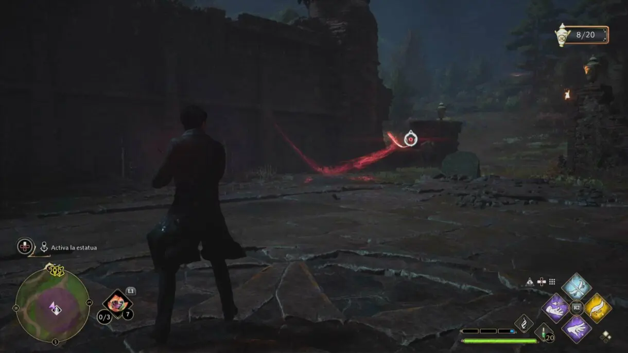 Destruyendo jarrones de arena de batalla