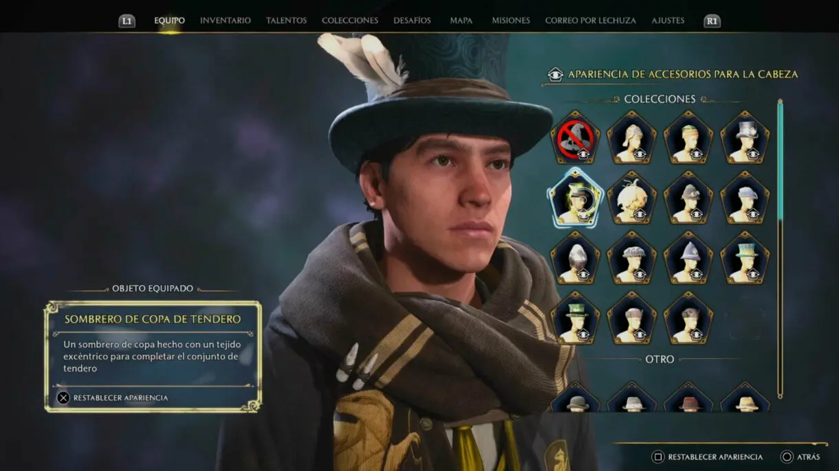 Sombrero de copa de tendero