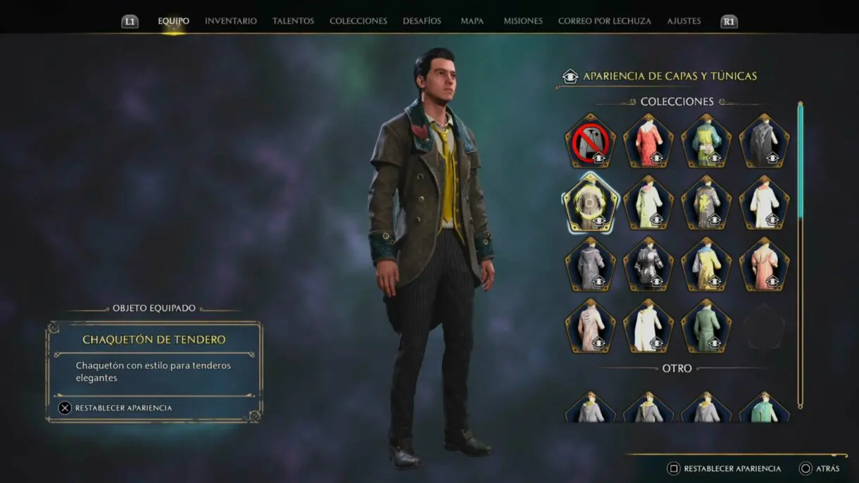 Chaquetón de tendero