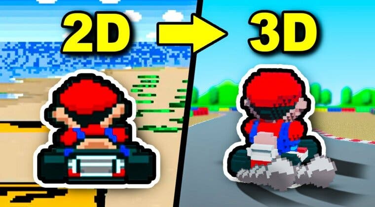 Imagen de Un fan rehace Super Mario Kart en 3D y ahora tengo una nueva necesidad