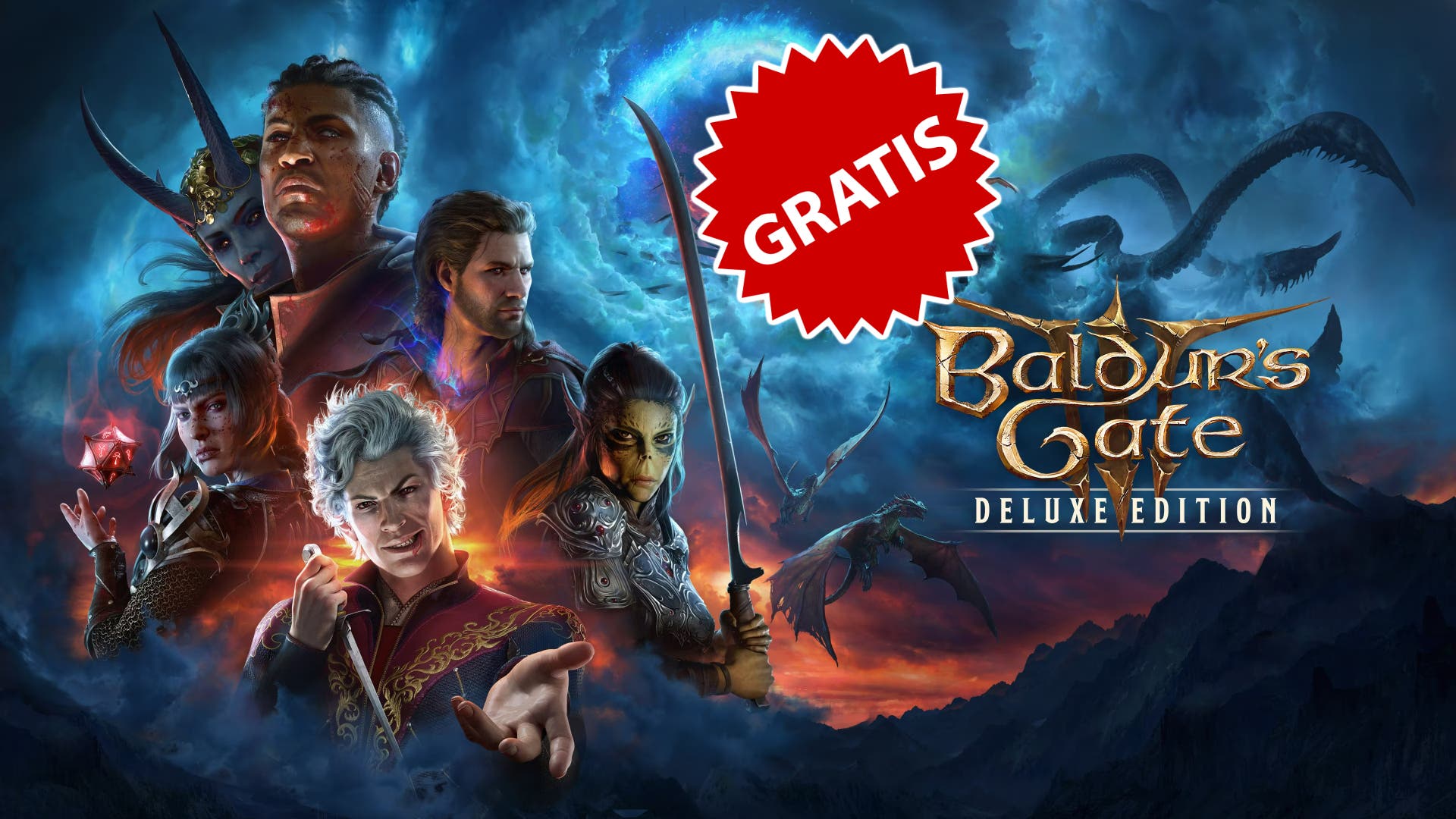Baldur’s Gate 3: Users who meet this requirement will be able to get the Deluxe Edition for free