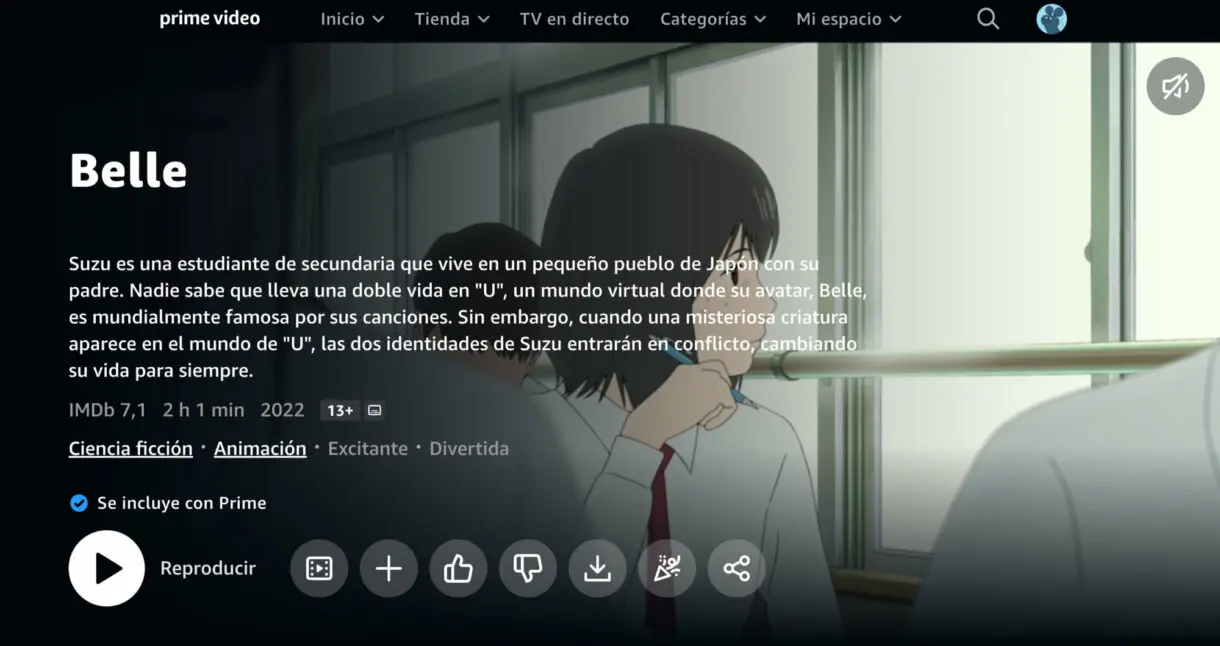 Belle Mamoru Hosoda Prime Video