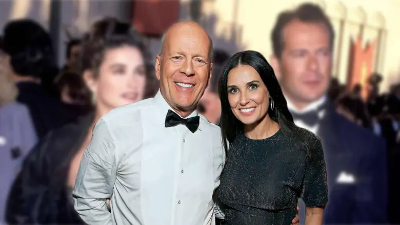 Bruce Willis Demi Moore Gesto