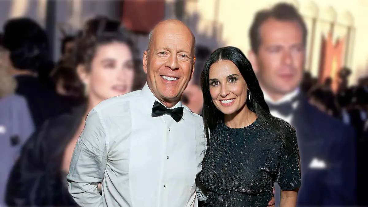 Bruce Willis Demi Moore Gesto