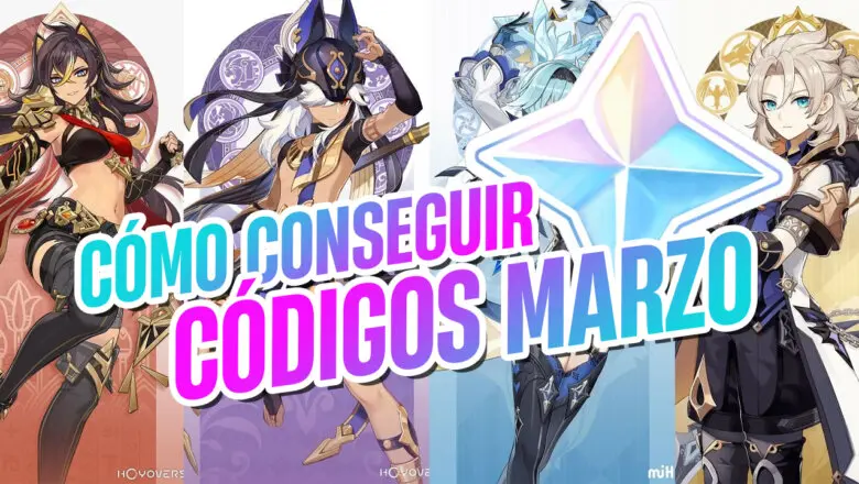 códigos genshin impact marzo
