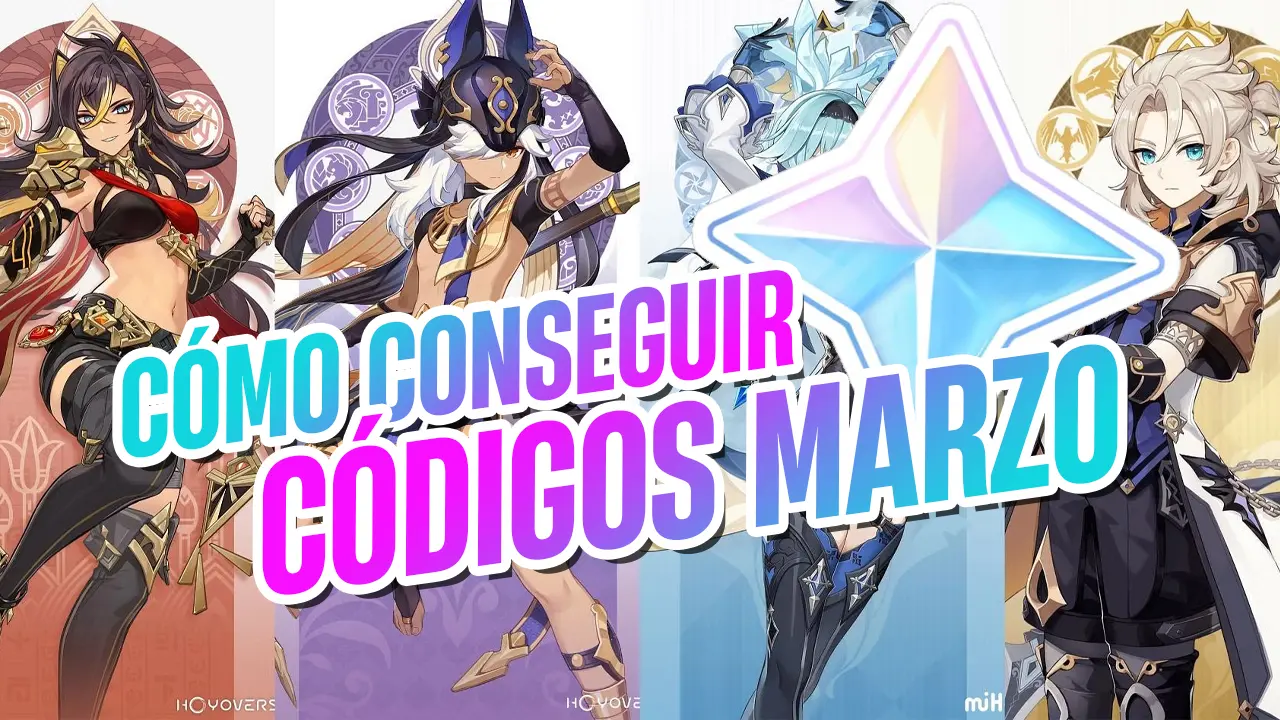 códigos genshin impact marzo
