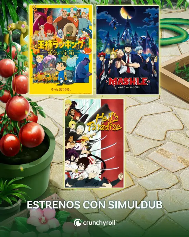 Crunchyroll simuldub castellano