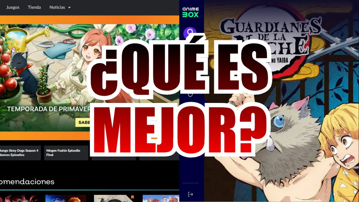 CRUNCHYROLL VS ANIMEBOX