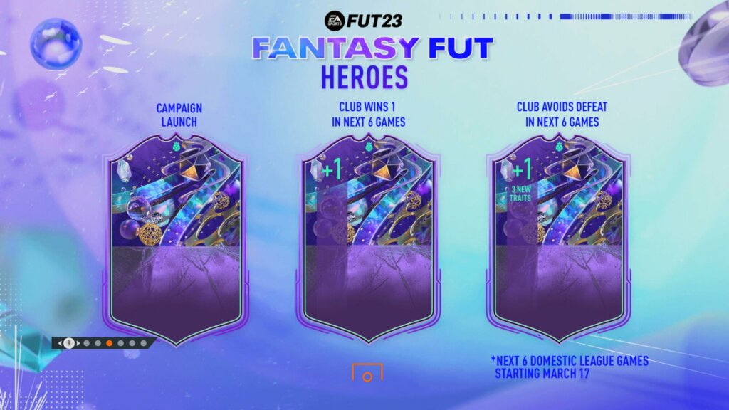explicacion mejoras fantasy fut heroes fifa 23