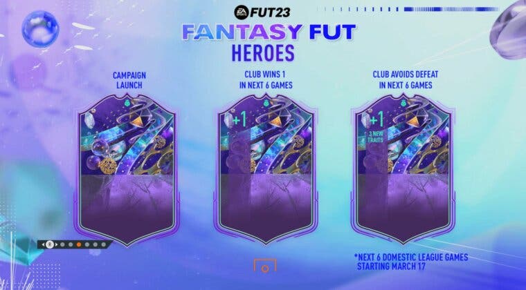 Imagen de FIFA 23: filtrados dos Fantasy FUT Heroes