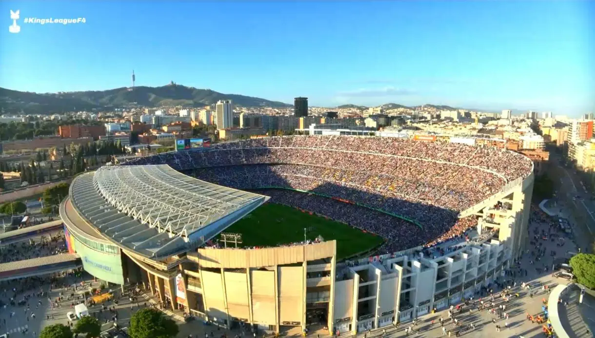 camp nou durante la kings league