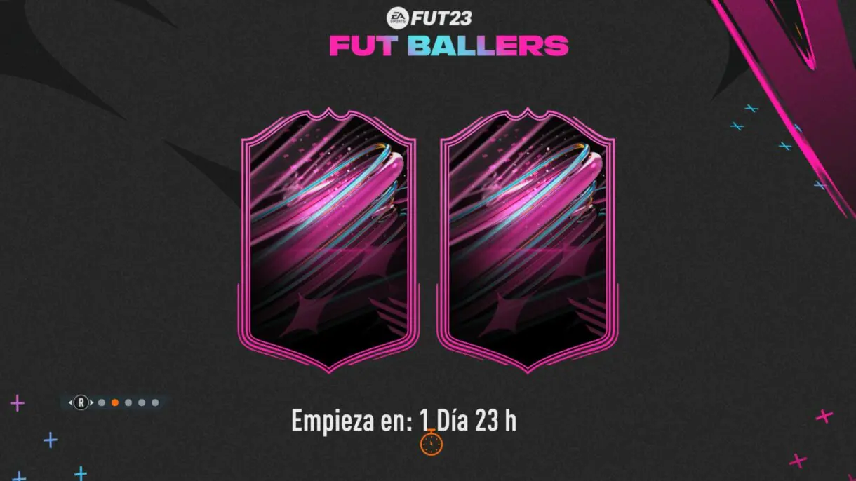 Pantalla de carga que anuncia el comienzo de FUT Ballers en FIFA 23 Ultimate Team