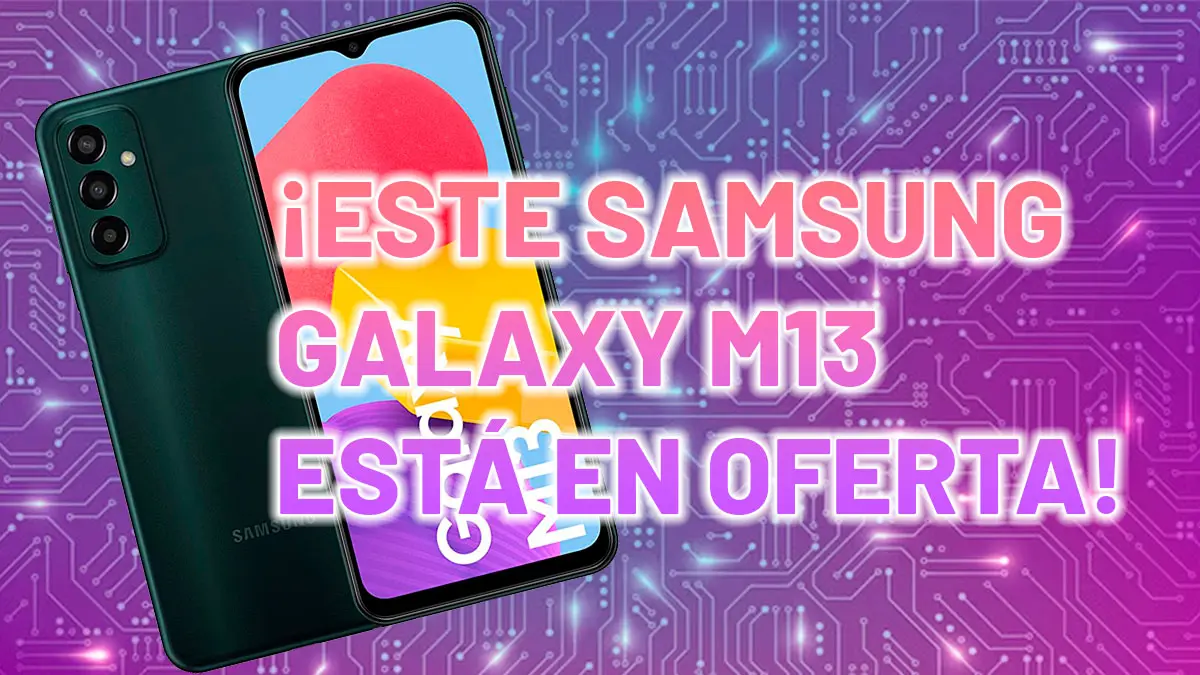 Samsung Galaxy M13 oferta en Amazon