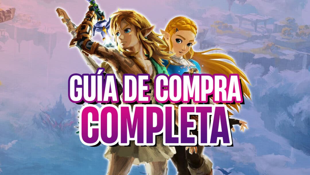 La guía oficial de Zelda: Tears of the Kingdom llega en junio
