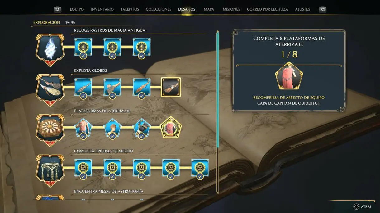 Guantes de capitán de Quidditch