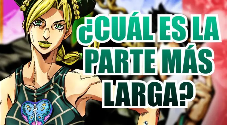 Imagen de Jojo's Bizarre Adventure: ¿Cuál es la parte más larga de todas?