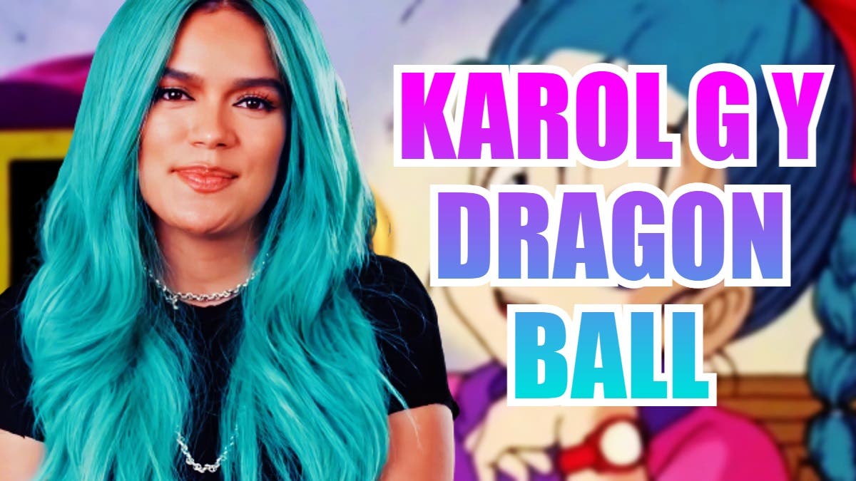 Karol G reveals why she had blue hair, and it’s all due to Dragon Ball
