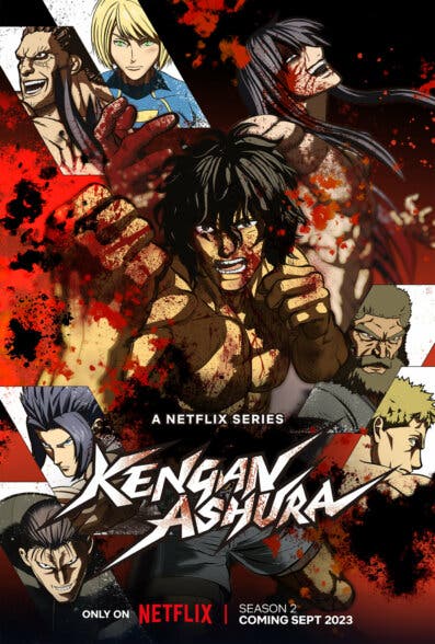Netflix: Kengan Ashura tercera temporada, Anime, Manga Plus, Anime FLV, Ohma Tokita, Cine y series