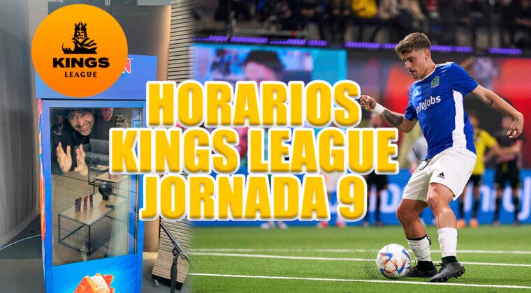 Imagen de Kings League Jornada 9: Horarios, cruces y encuentros en la recta final de la liga