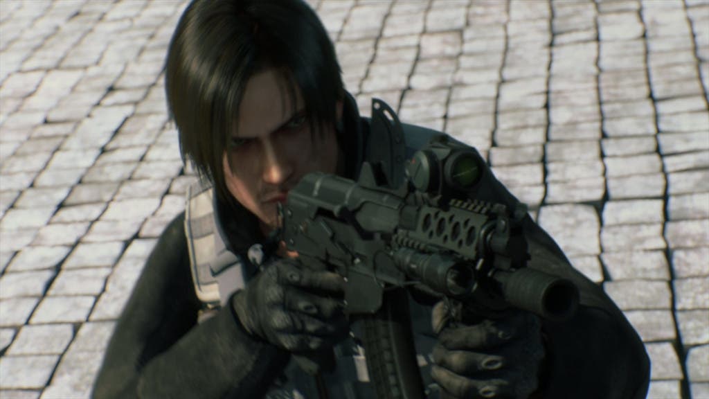 Leon en Resident Evil: La maldición