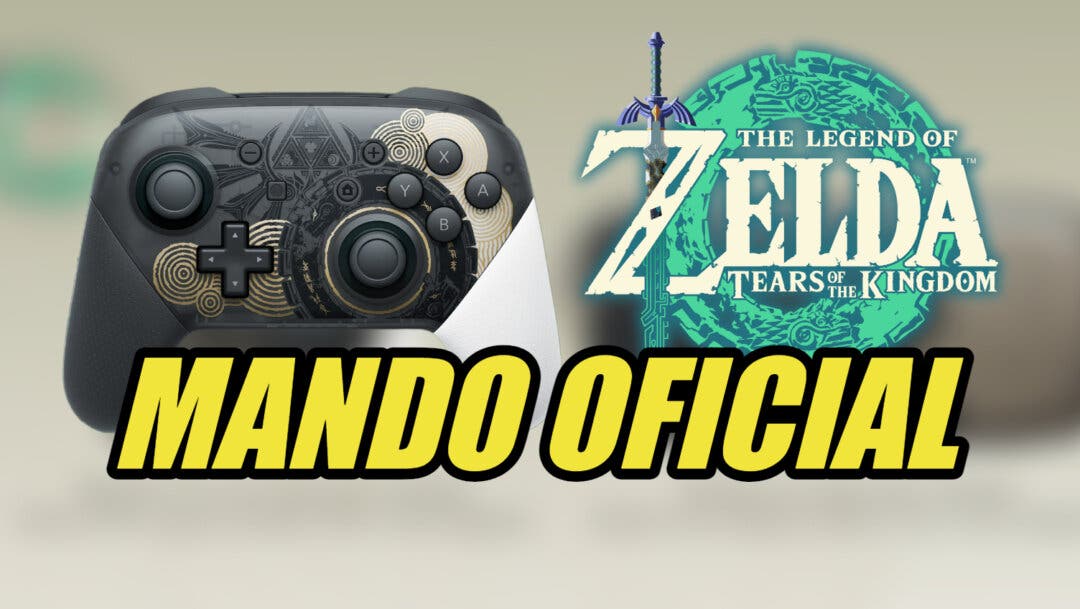Nintendo anuncia un Mando Pro y una funda para Switch de Zelda: Tears of  the Kingdom, ¡Y son preciosos!
