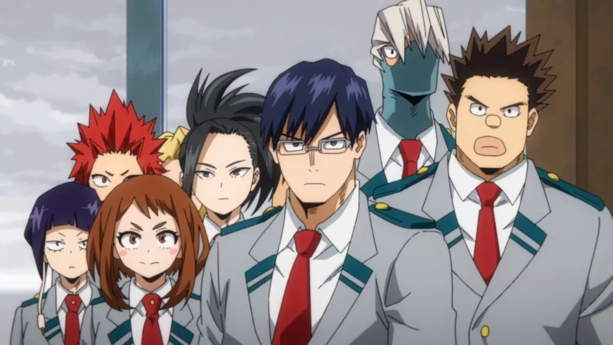 My Hero Academia clase 1-A