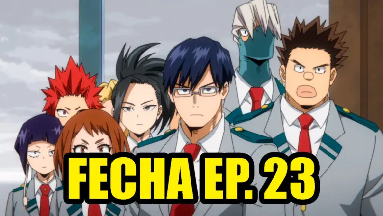 My Hero Academia horario