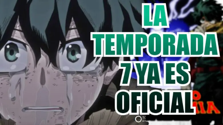 my hero academia temporada 7 anunciada