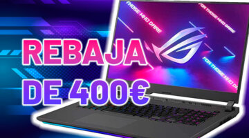 Imagen de No te pierdas este portátil gaming de Asus y ahórrate 400 euros en su compra