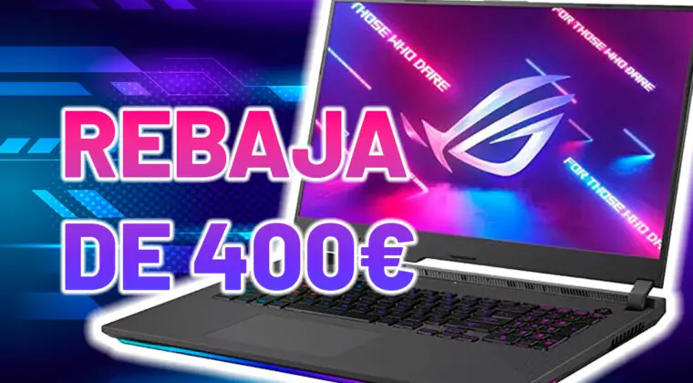 Imagen de No te pierdas este portátil gaming de Asus y ahórrate 400 euros en su compra