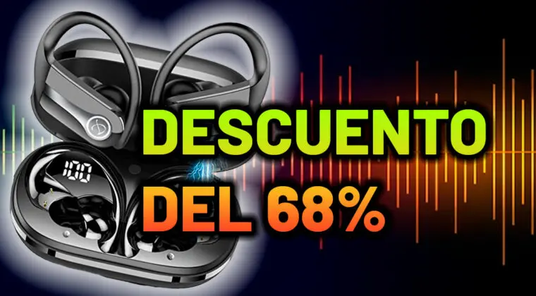 Imagen de ¿Quieres unos auriculares inalámbricos para hacer deporte? Te traigo una oferta espectacular