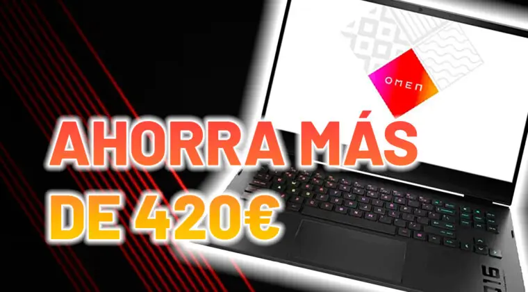 Imagen de Mira este portátil HP Omen y disfruta jugando a un más que buen precio