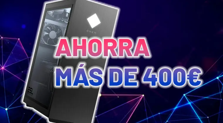 Imagen de Ahórrate más de 400 euros y consigue este ordenador HP OMEN