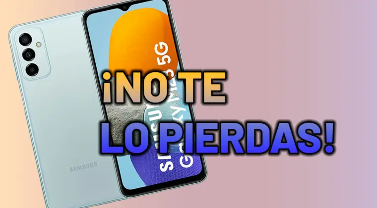 Imagen de Hazte con este Samsung Galaxy M23 con un descuento brutal