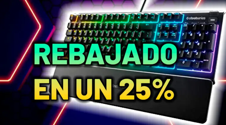 Imagen de No te pierdas este teclado gaming SteelSeries y su interesante descuento